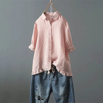 ANNA | Casual Ruffle Blouse