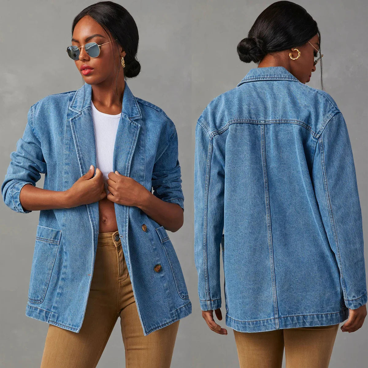 ALICE | Denim Jacket Blazer