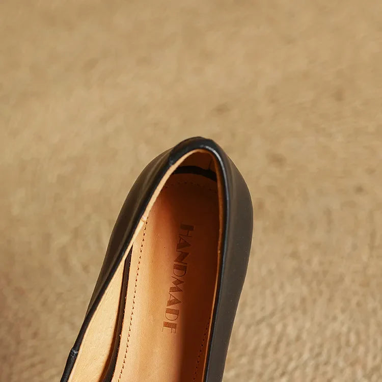 Yanil Genuine Leather Heels