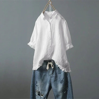 ANNA | Casual Ruffle Blouse