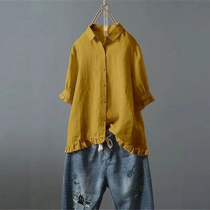 ANNA | Casual Ruffle Blouse
