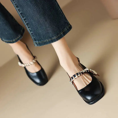 Dahlia Block Heels