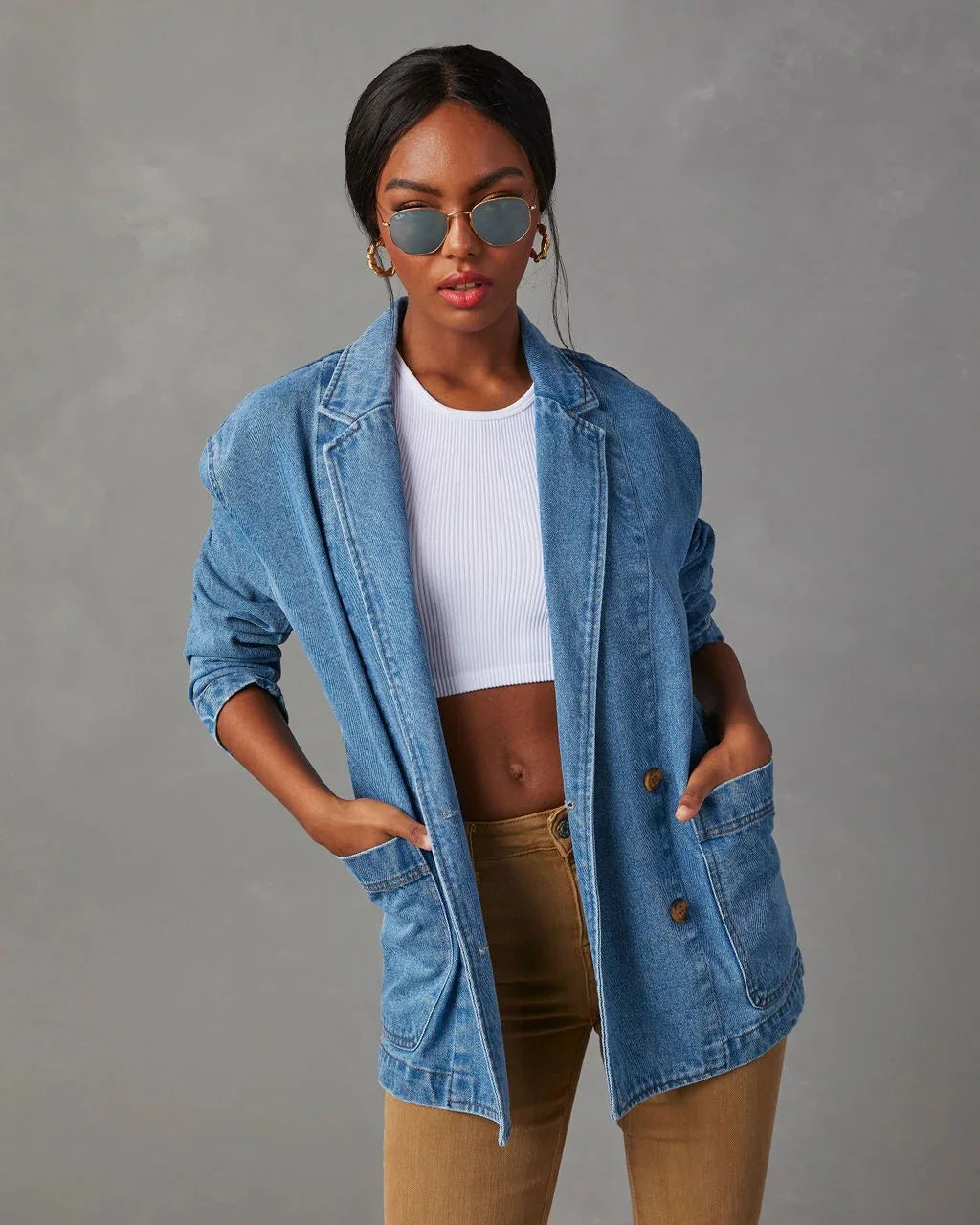 ALICE | Denim Jacket Blazer
