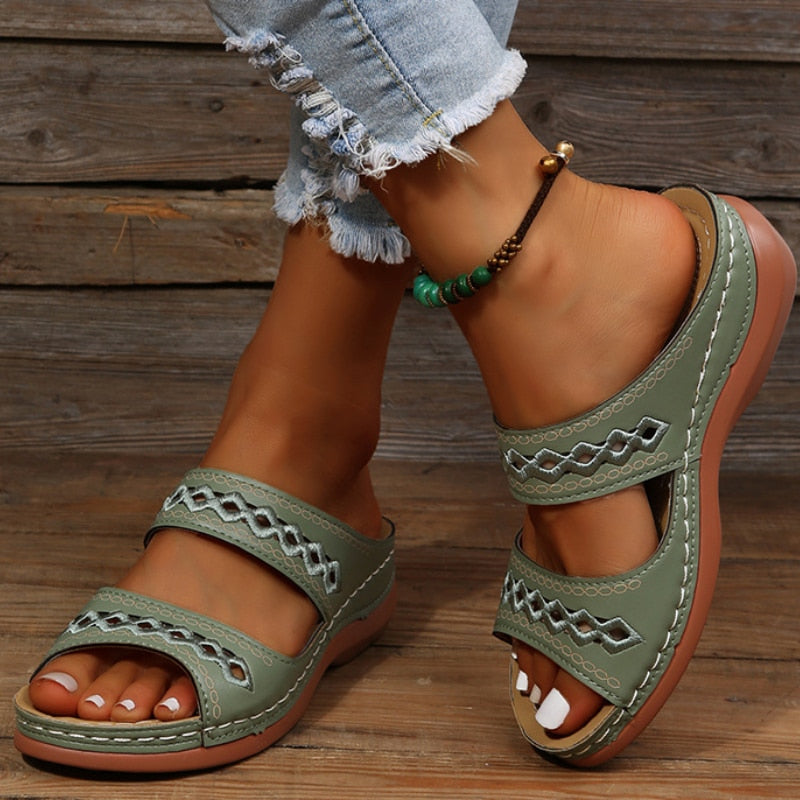 Monta Comfort-Orthopedic Padded Sandals