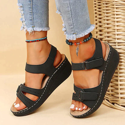 Cozy Wedge Orthopedic Sandals