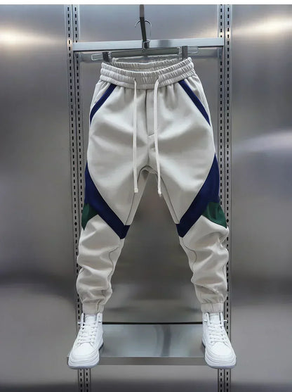 Alan | Modern Contrast Panel Joggers