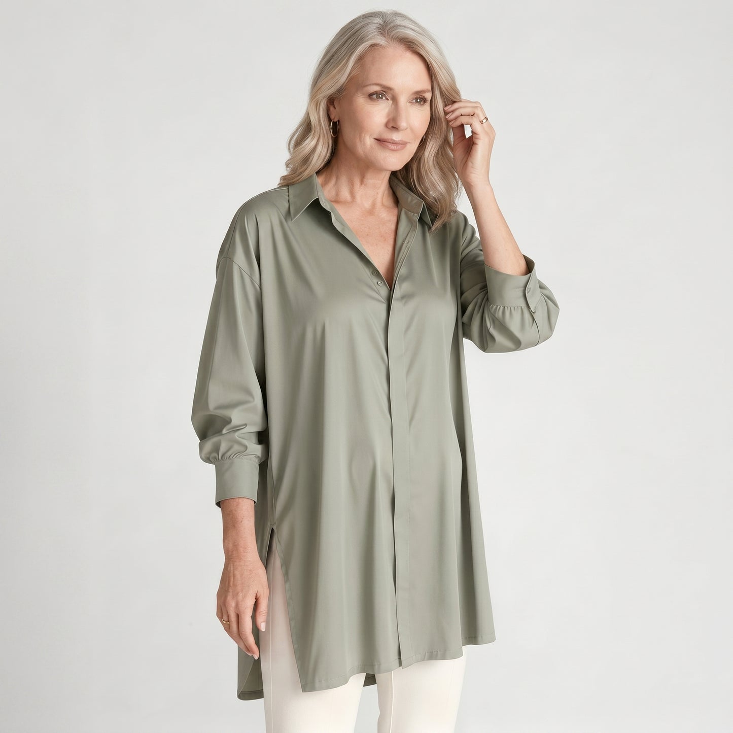 Debbie | Relaxed Button-Down Blouse