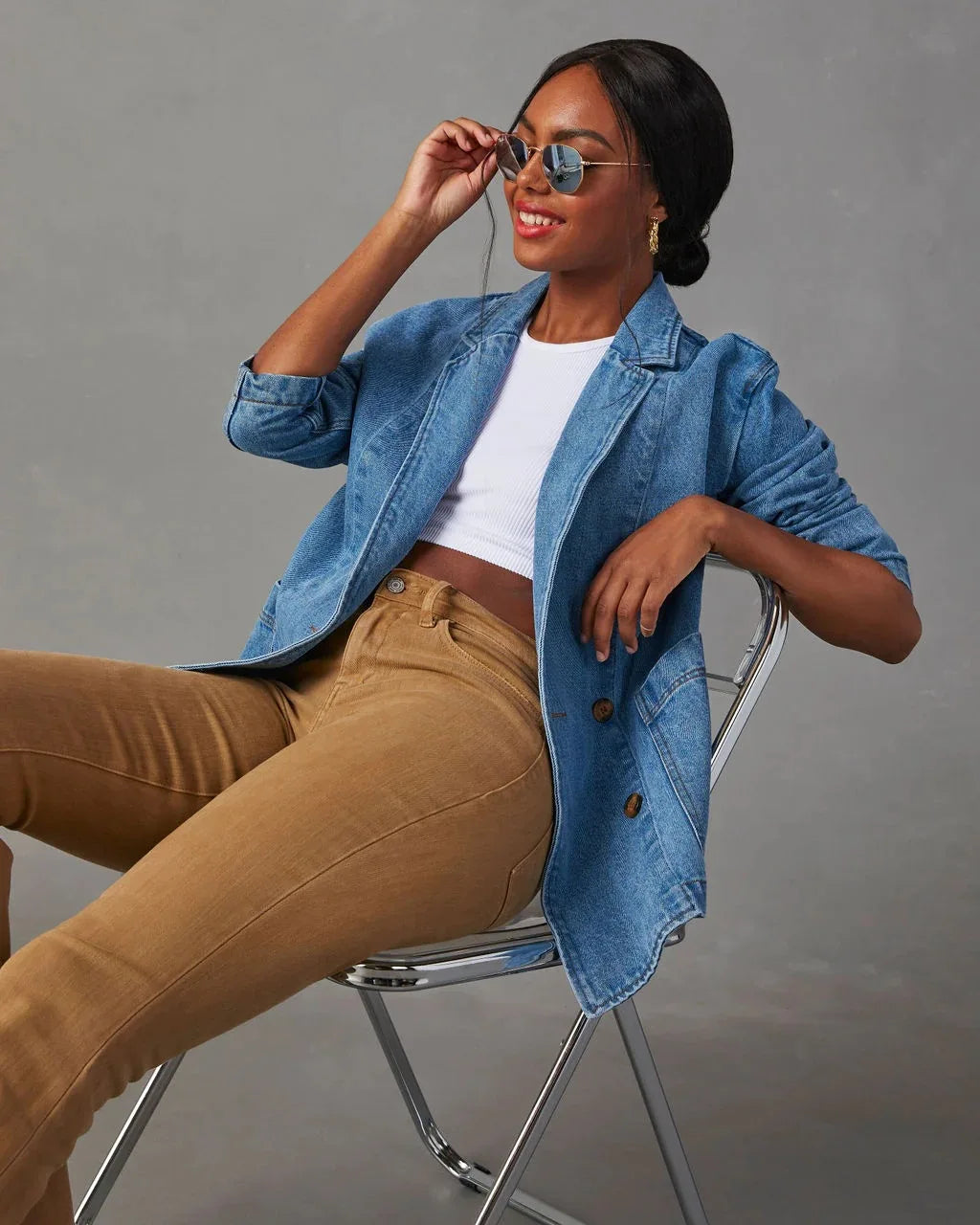 ALICE | Denim Jacket Blazer