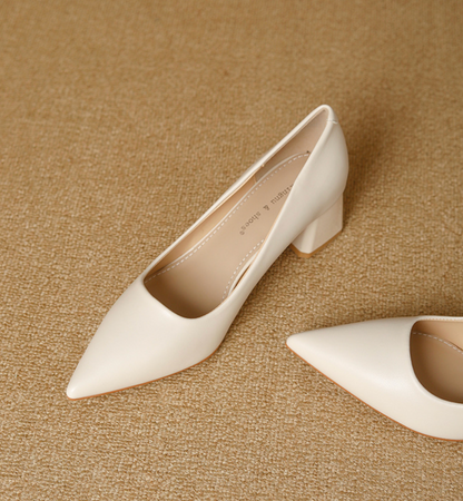 Zella Genuine Leather Heels