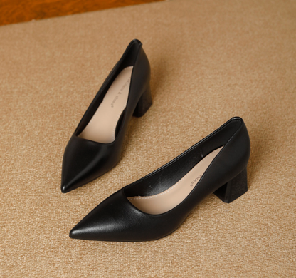 Zella Genuine Leather Heels