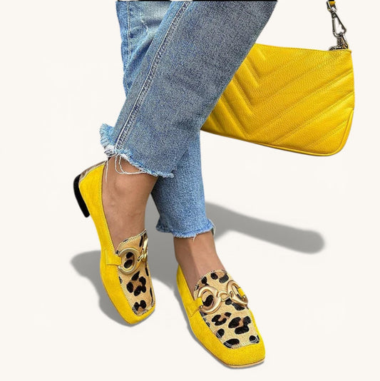 Davina | Animal Print Loafers