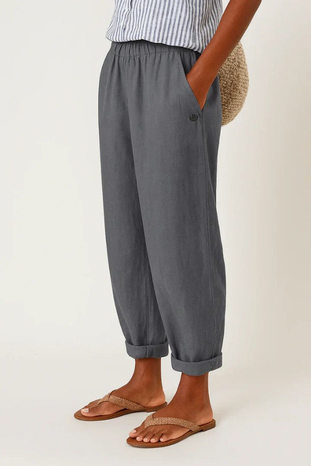 Stella | Classic Linen-Style Trousers