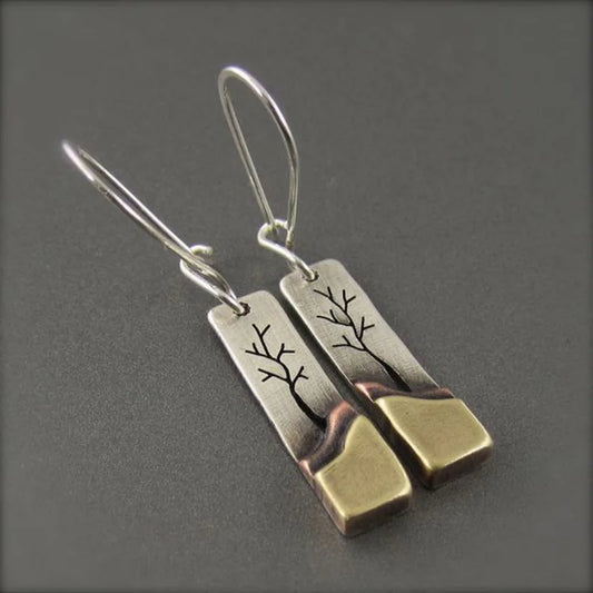 Dainty Tree Earrings