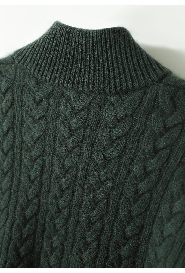 Eleanor - Button-Up Cashmere Sweater
