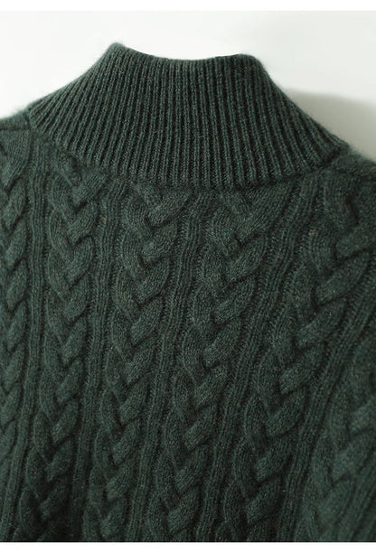 Eleanor - Button-Up Cashmere Sweater