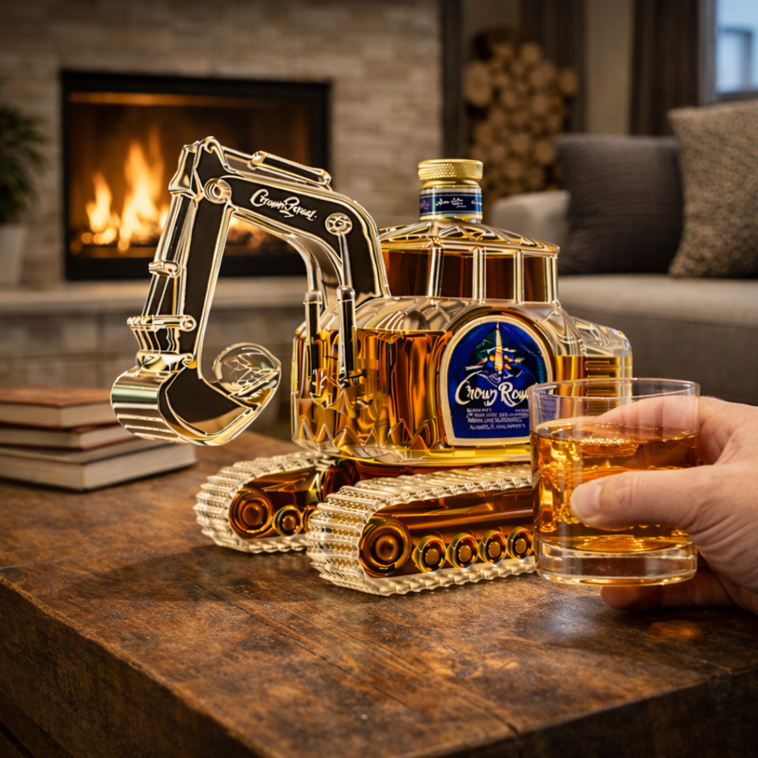 Whiskey Bottle - Excavator Edition