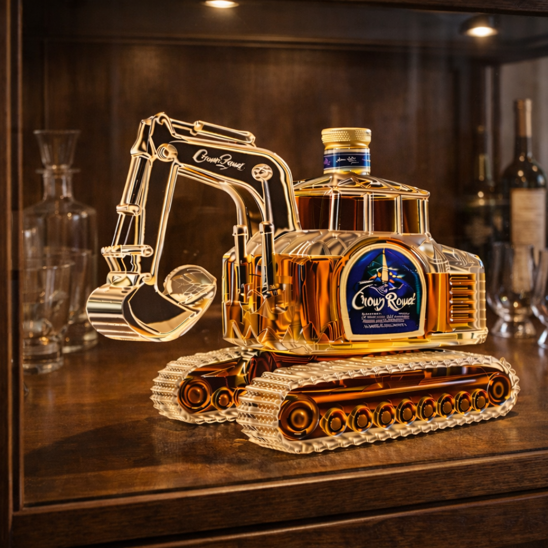 Whiskey Bottle - Excavator Edition