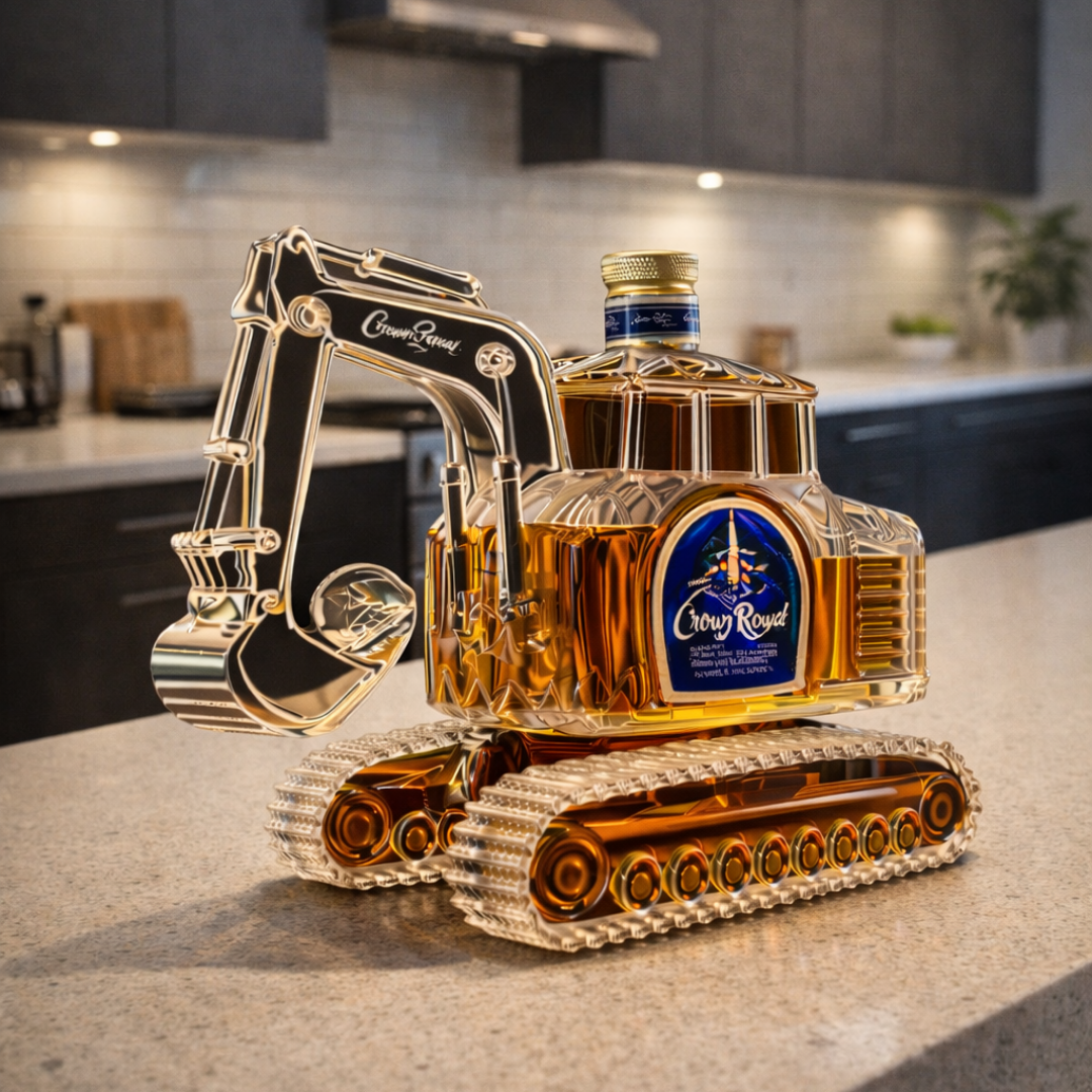 Whiskey Bottle - Excavator Edition