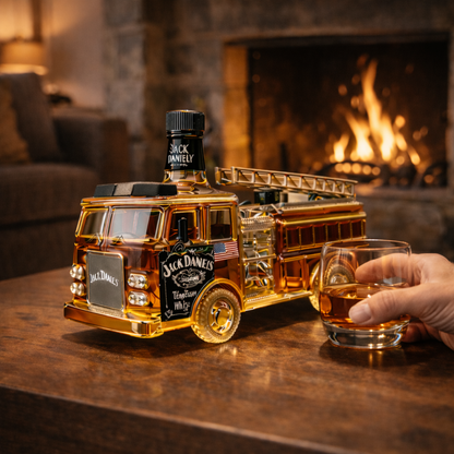 Jack Daniel's Whisky Bottle  - Firefighters Edition