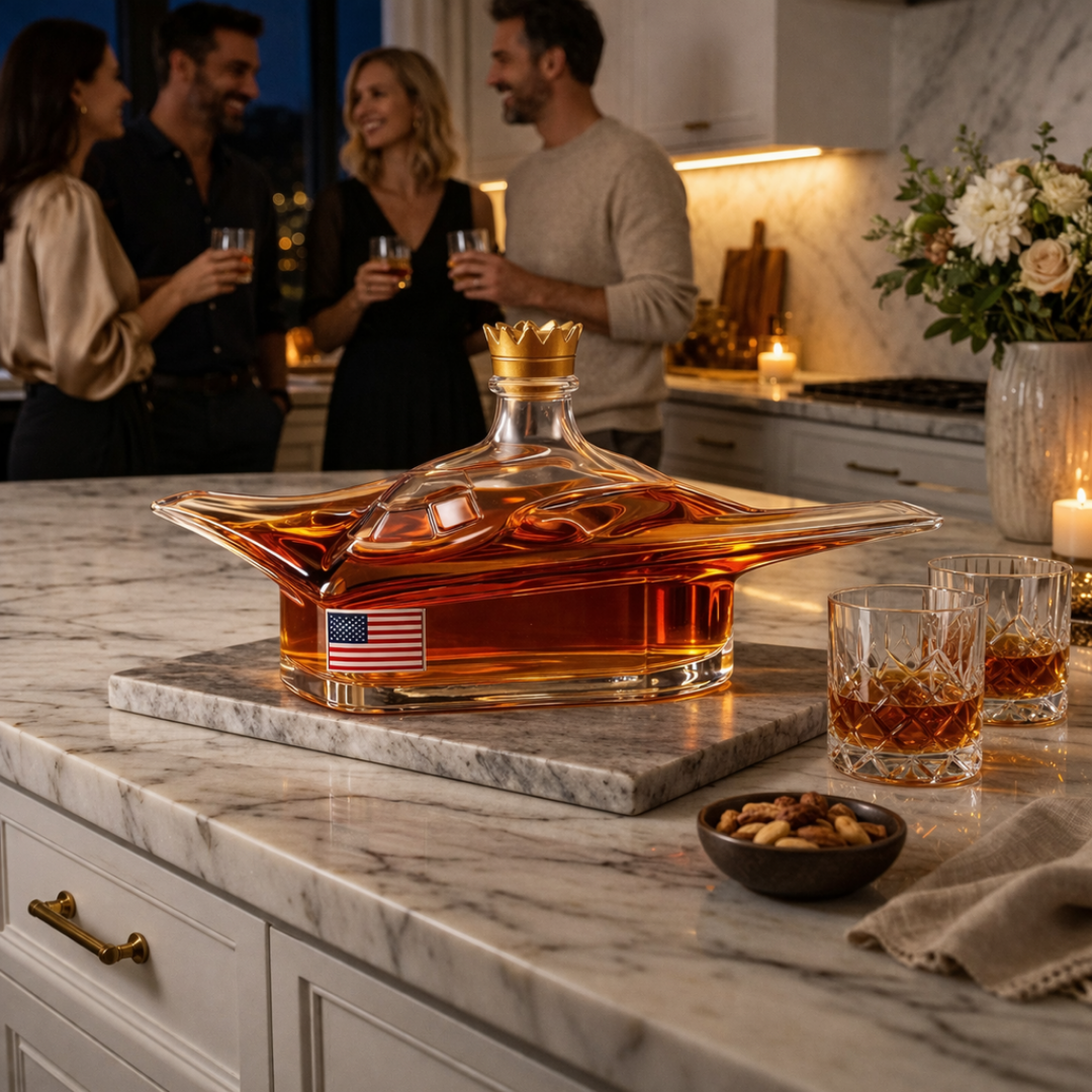 Whiskey Bottle – B-2 Bomber Edition