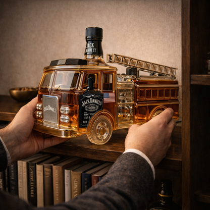 Jack Daniel's Whisky Bottle  - Firefighters Edition