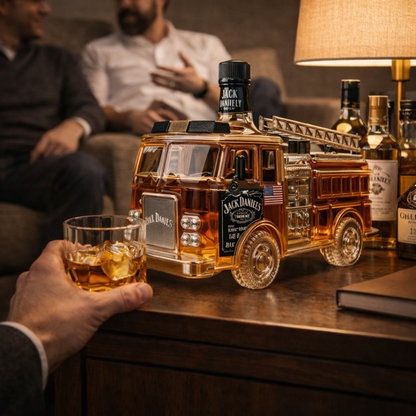 Jack Daniel's Whisky Bottle  - Firefighters Edition