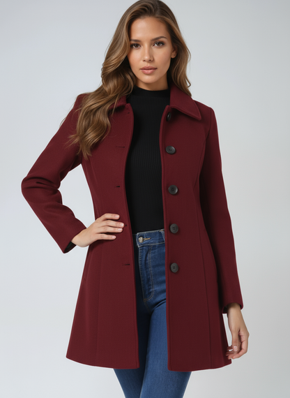 Naomi | Tailored Button Coat