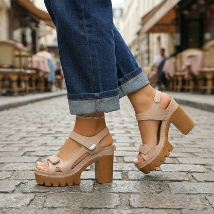 Valeria Stylish Comfort Heeled Sandals