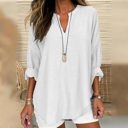 PENELOPE | Linen-Style Blouse
