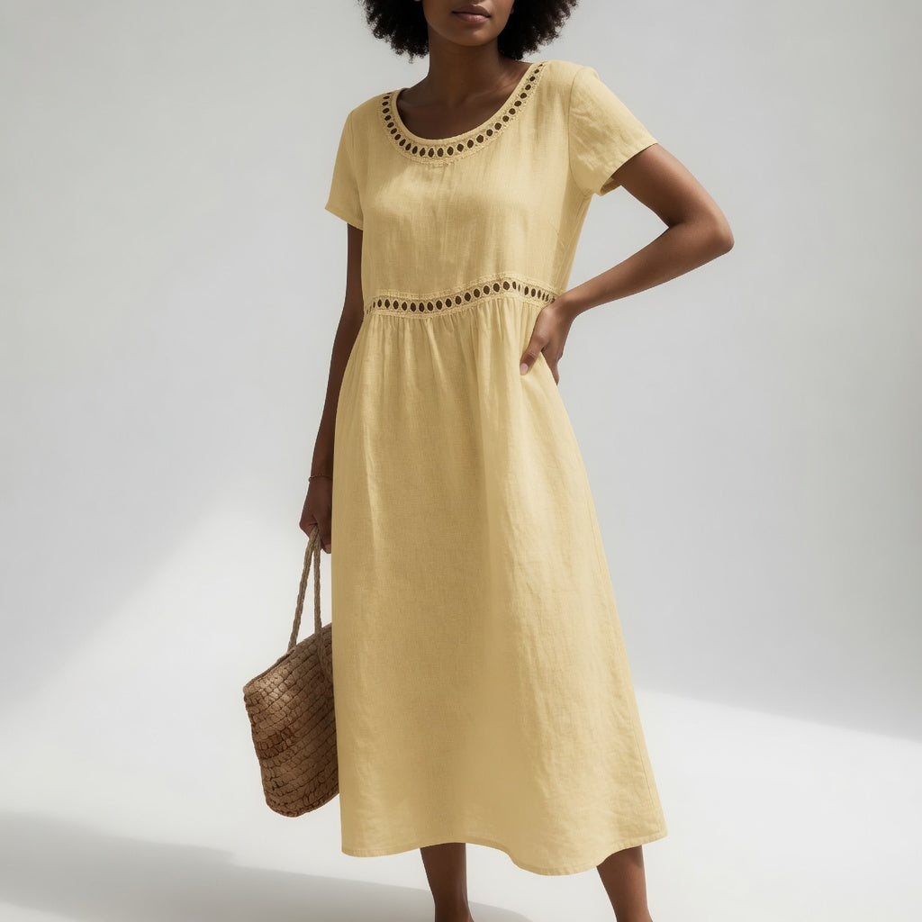 Sophie | Beautifully Embroidered Everyday Dress