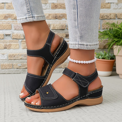 Liana Lightweight Velcro Summer Flip-Flops