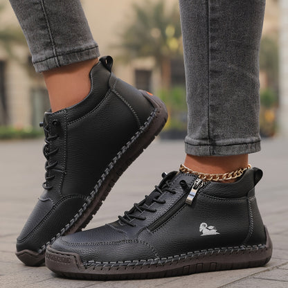 Flora Zip-Up Orthopedic Comfort Shoes