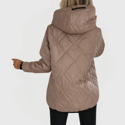Lauren | Quilted Hooded Coat