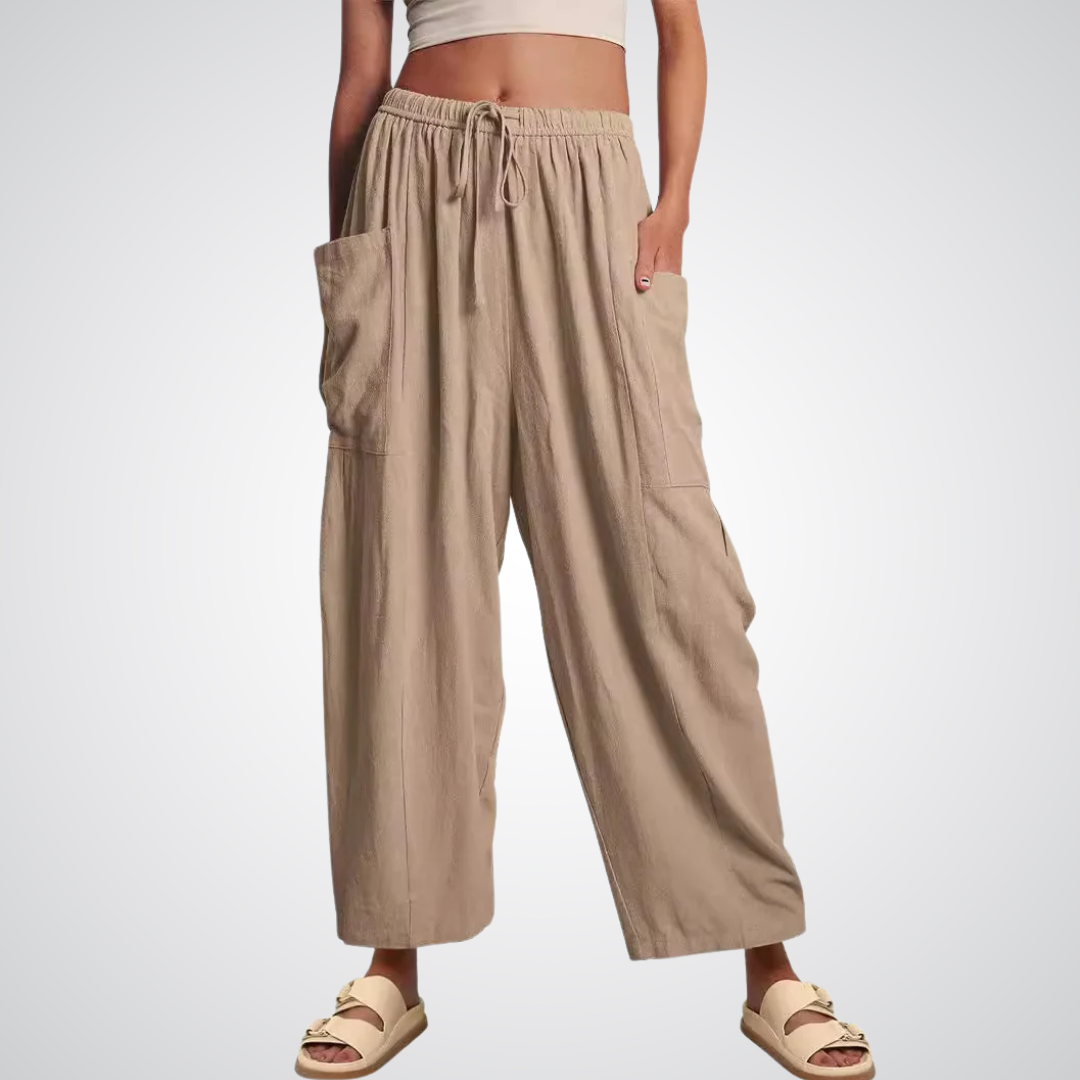 ELENA | Relaxed Fit Wide-Leg Trousers