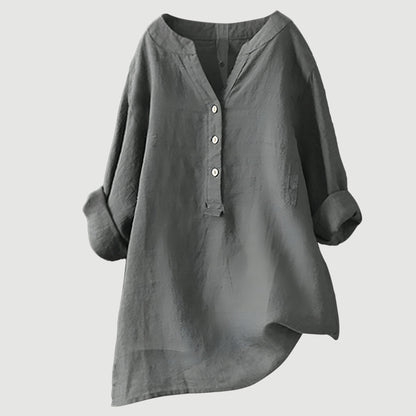 Gail | Airy Button-Down Shirt