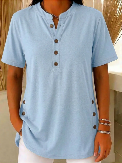 Lena – Top with Buttons