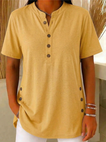 Lena – Top with Buttons