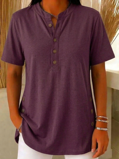 Lena – Top with Buttons