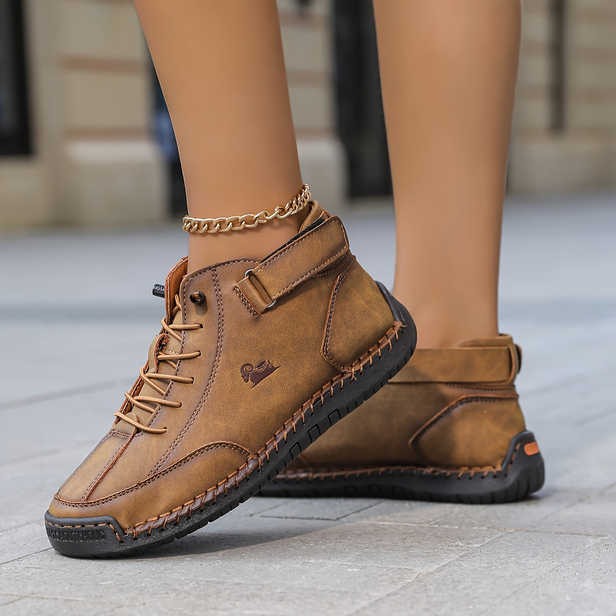 Lola Ankle-Support High-Top Sneakers