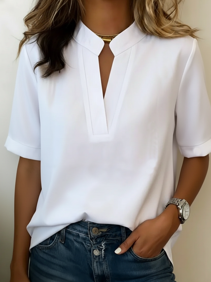 Elisa — Elegant Blouse with Refined Collar