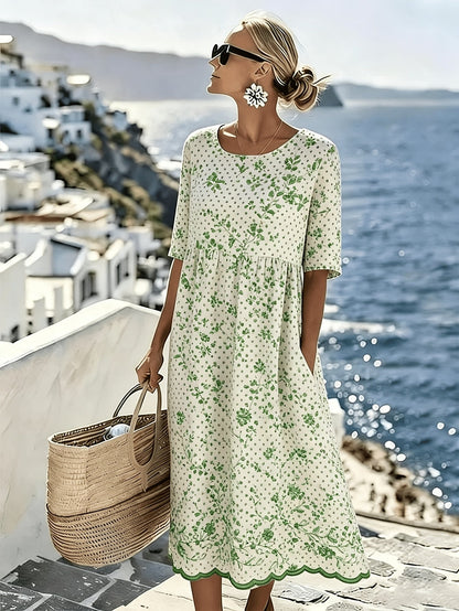 Willow™ | Midi Dress Meadow Bloom