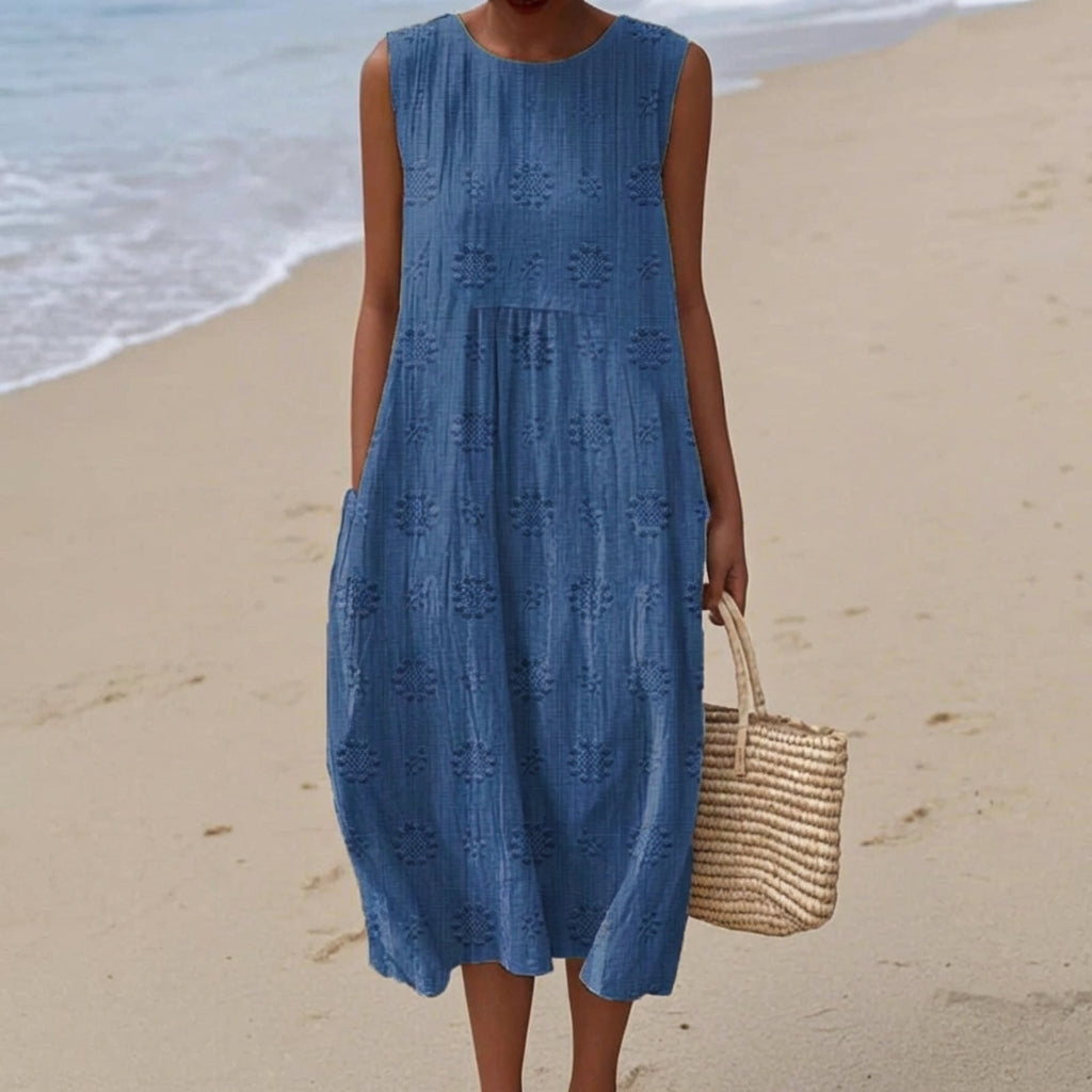 Audrey | Printed Midi Dress