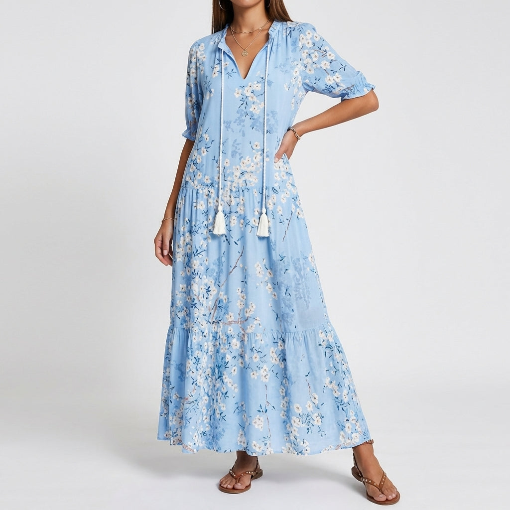 ARIA | Bohemian Tummy-Enhancing Dress