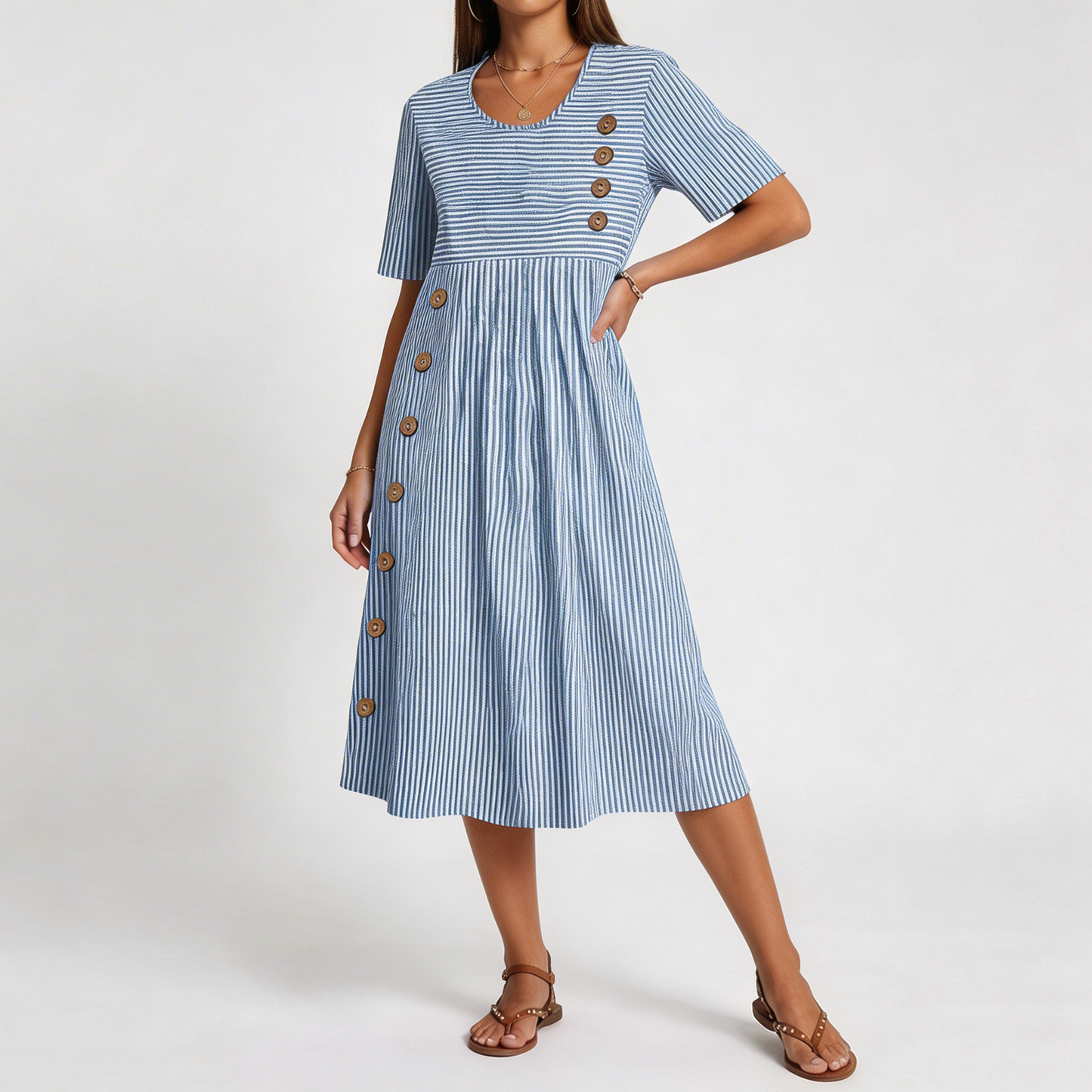 Sophia | Lightweight and Breathable Comfort Dress