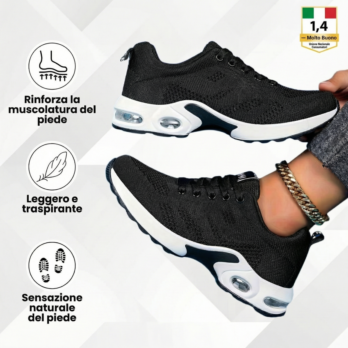 PassoLibero Comfort Fit Ergonomic Shoes
