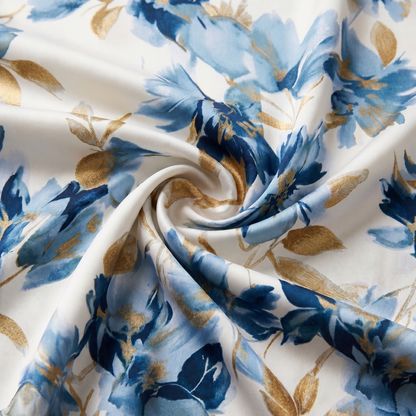 Denise | Floral Wrap Midi Dress