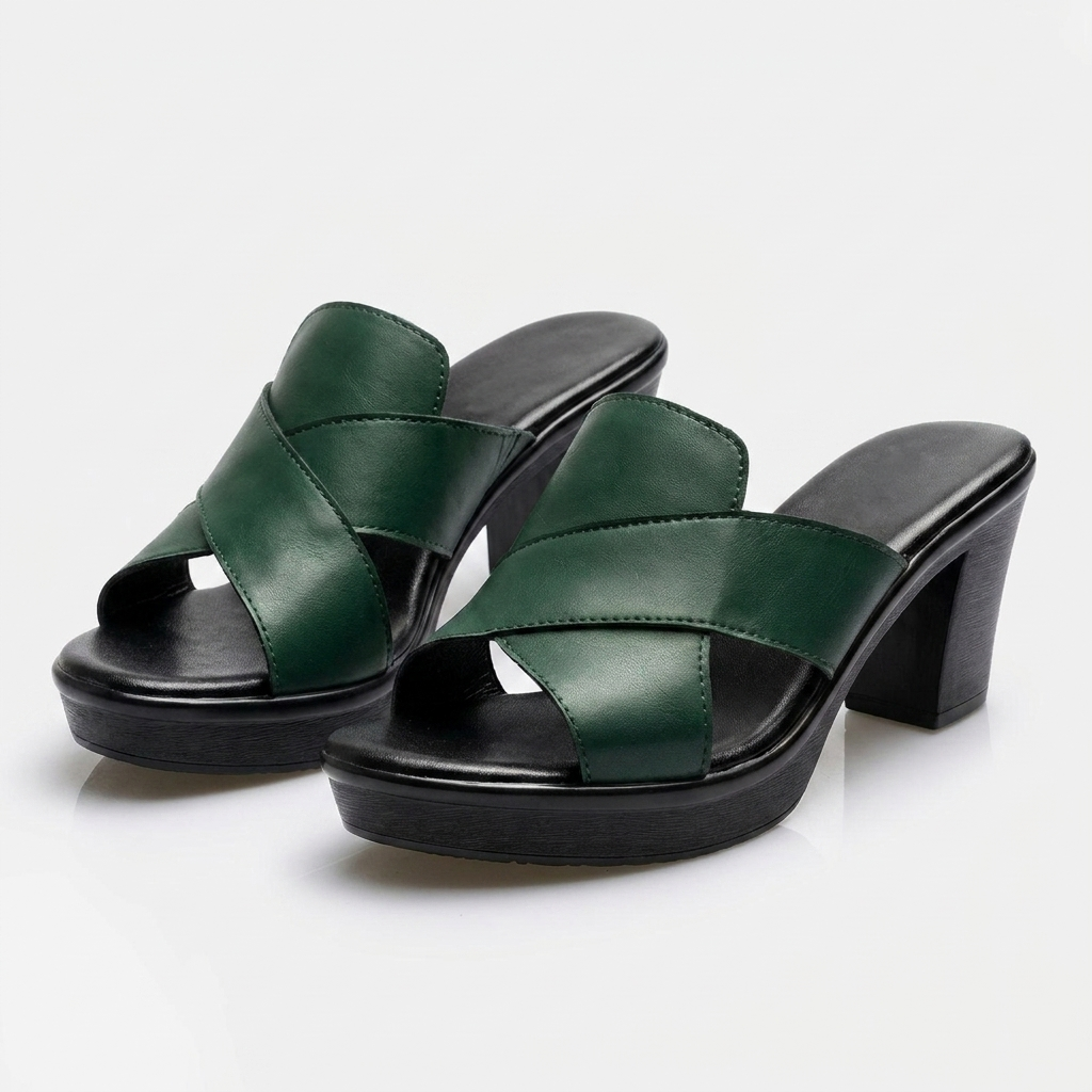 Lucia Comfort-Orthopedic Sandals with Supportive Heel