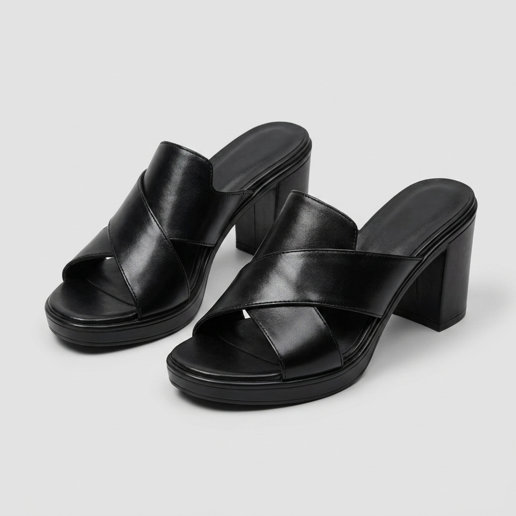 Lucia Comfort-Orthopedic Sandals with Supportive Heel