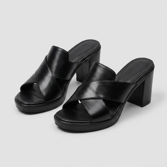 Lucia Comfort-Orthopedic Sandals with Supportive Heel
