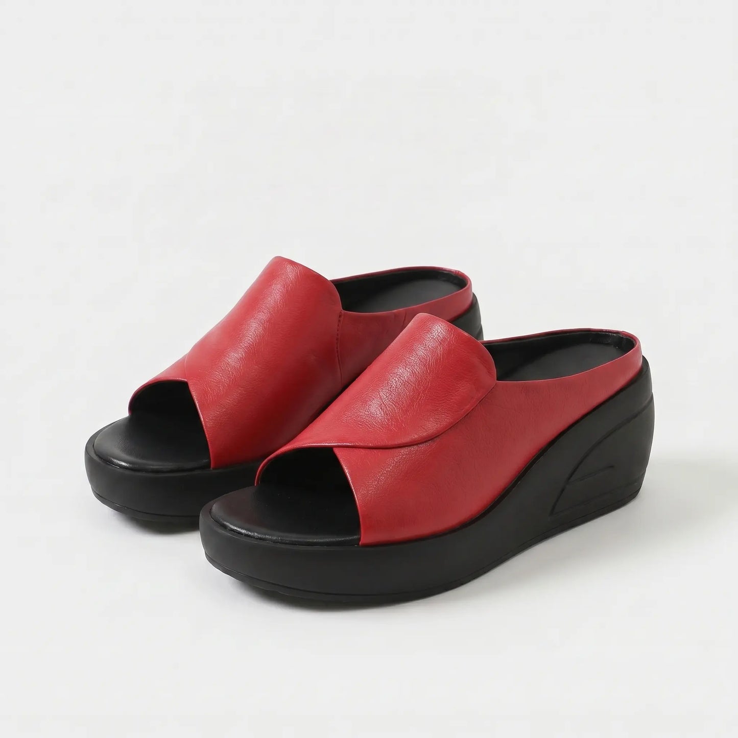 Elisa Orthopedic Wedge Slip-On Sandals